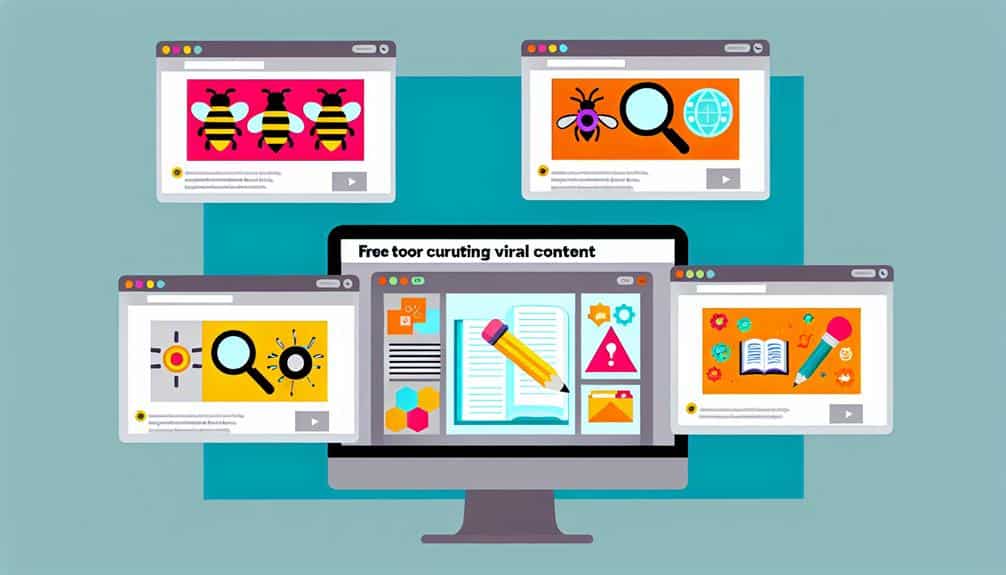 curating viral online content