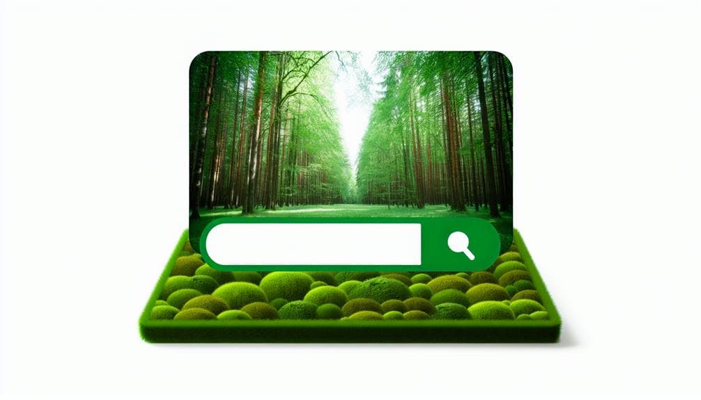 eco conscious search engine practices