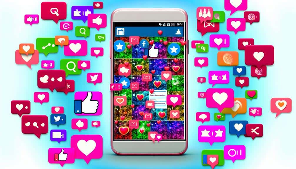 engage with social media