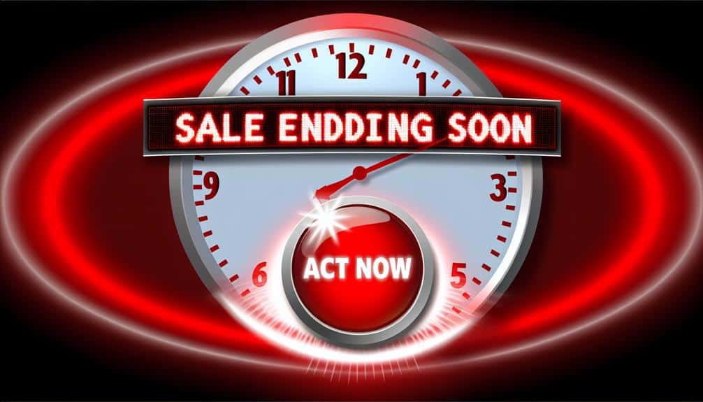engaging audience with urgency