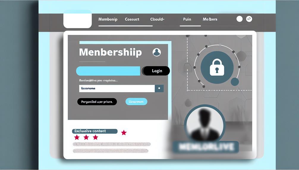 enhancing websites with memberships