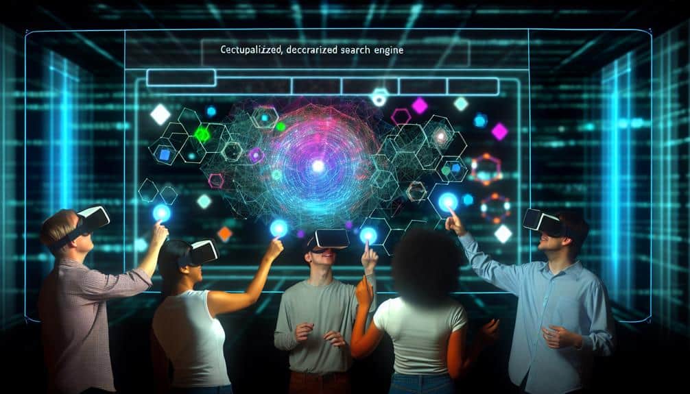 evolving decentralized web search