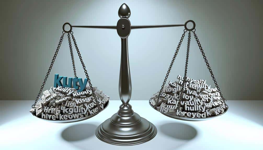 focus on strategic keywords
