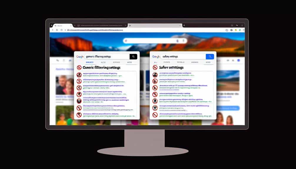 inappropriate content filtering tool