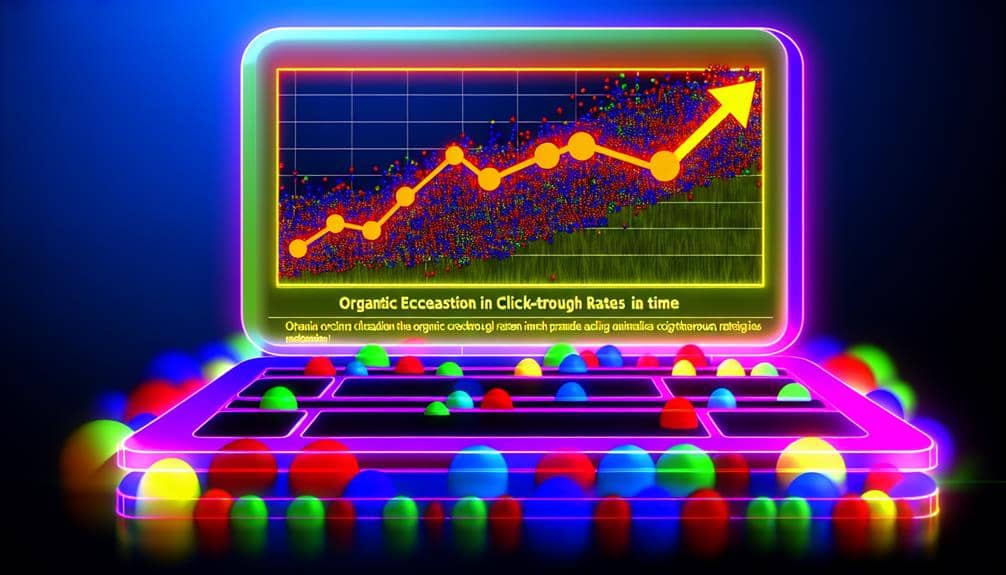 optimizing organic click through rate